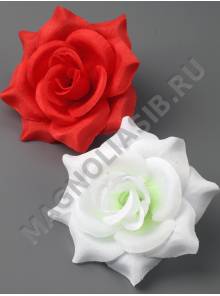 РАСПРОДАЖА Москва***Роза хлопок 4сл 9см (крас)