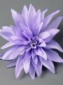 Георгин Садовый натуральный хлопок 6сл 18см(бел крас син сир сливов перс)