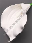 Калла латексная 19 см без пестика (бел крас черн) (пестик 2270 или 2202 )