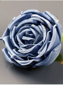 Роза с закрученными краями с пеной "Лиза" 9см (бел крас син борд мол-сир сир роз)