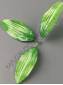 Лист лилии тройной для стандартного стебля шелк 18см