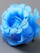 Роза кудрявая неткан 4сл 11см(бел син крас лайм фиол бело-мал микс)