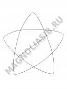 Каркас мет. Звезда (пров.3,8мм) выс.100см ш.100см