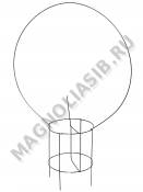 Каркас мет. Корзина Боченок средний (пров.3 мм) выс. 65/75см ш.50см
