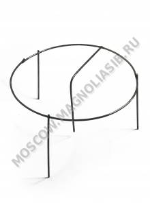 Каркас мет. Клумба малая (пров.2,5мм) выс.10см ш.17см с цветником