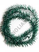 Елка ритуальная зелёная с белыми кончиками 80 мм. длина 2 м.